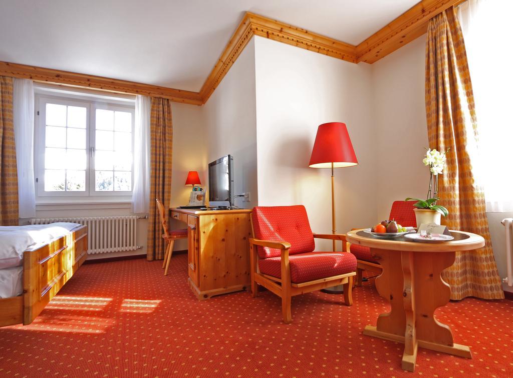 Hotel Grace La Margna St Moritz Bilik gambar